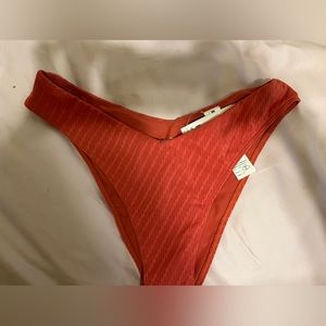 High Leg Cheeky Bikini Bottom by Abercrombie & Fitch Size M